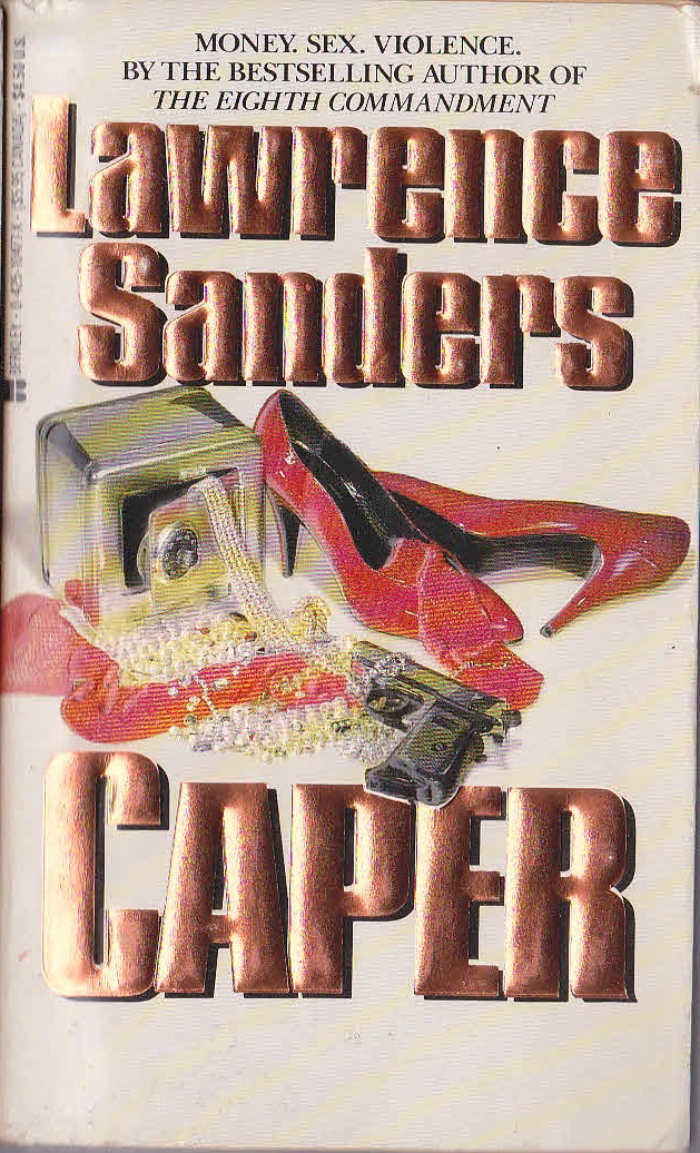 Lawrence Sanders  CAPER front book cover image