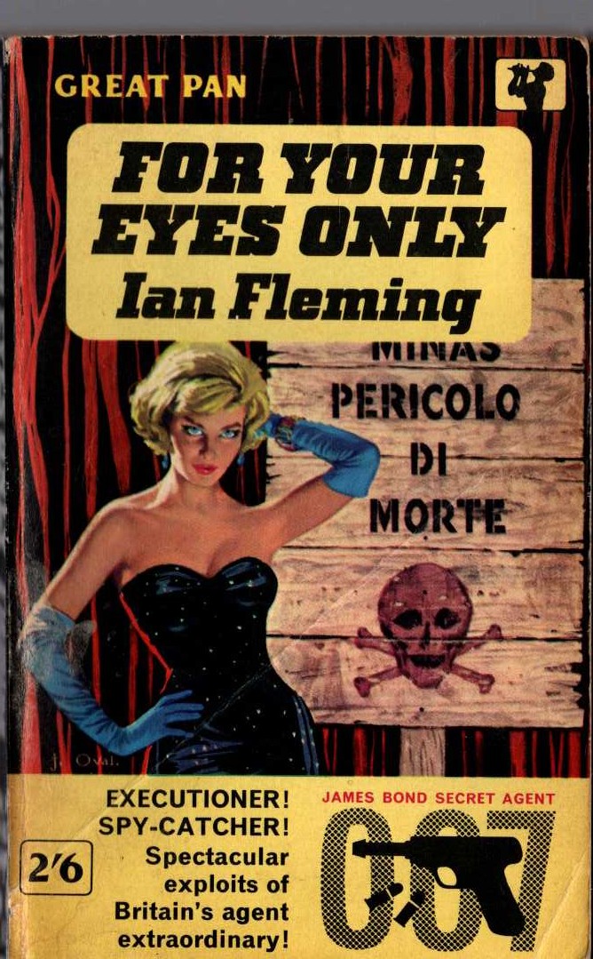 Ian Fleming  FOR YOUR EYES ONLY front book cover image