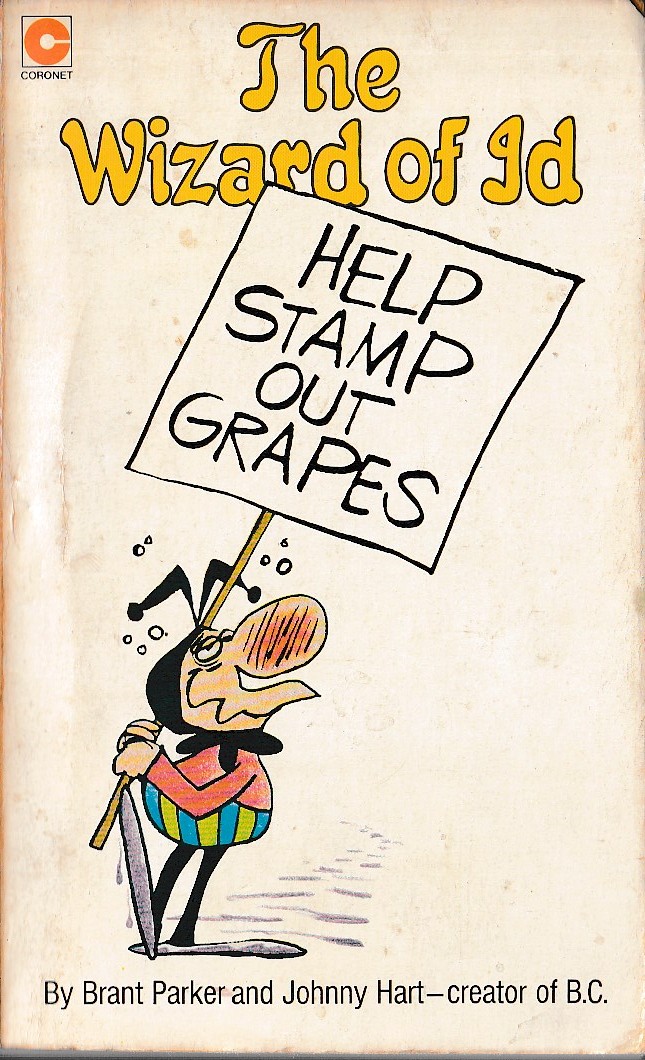 (Johnny Hart & Brant Parker) HELP STAMP OUT GRAPES front book cover image