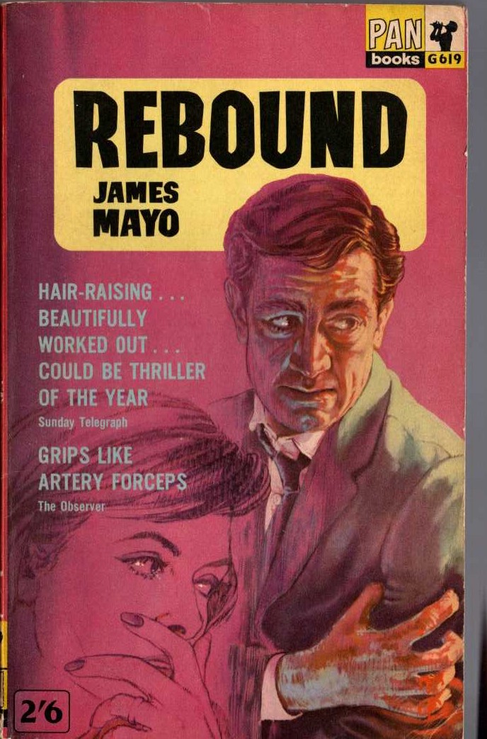 James Mayo  REBOUND front book cover image