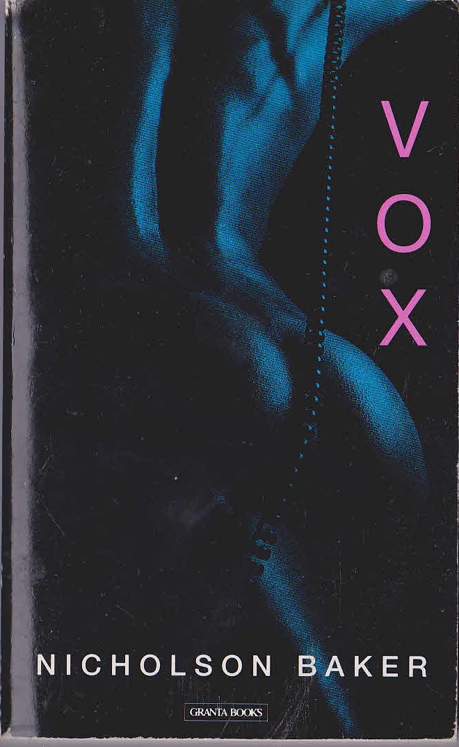 Nicholson Baker  VOX front book cover image