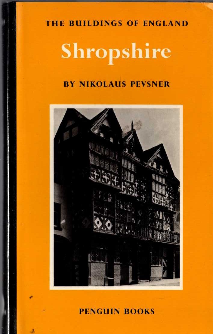 SHROPSHIRE (Buildings of England) front book cover image