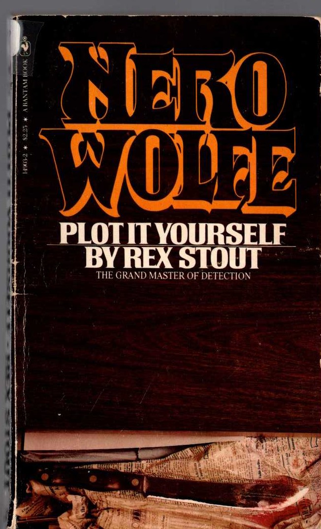 Rex Stout  PLOT IT YOURSELF front book cover image