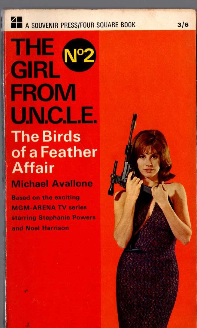 Michael Avallone  THE GIRL FROM U.N.C.L.E. (No.2): THE BIRDS OF A FEATHER AFFAIR front book cover image