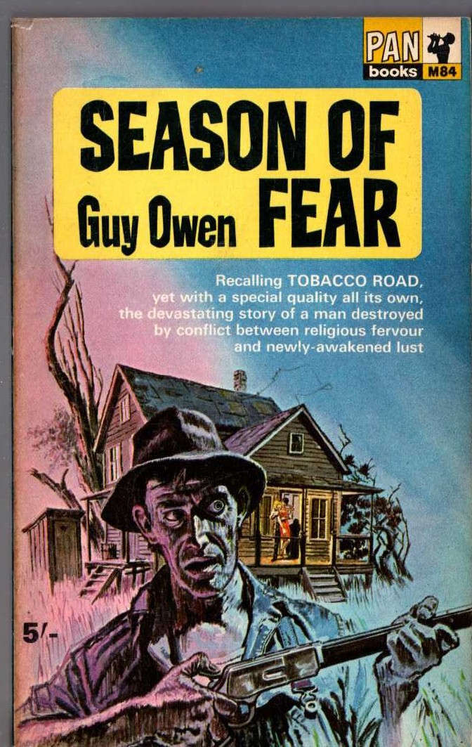 Guy Owen  SEASON OF FEAR front book cover image