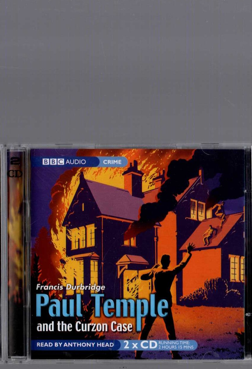 PAUL TEMPLE AND THE CURZON CASE front book cover image