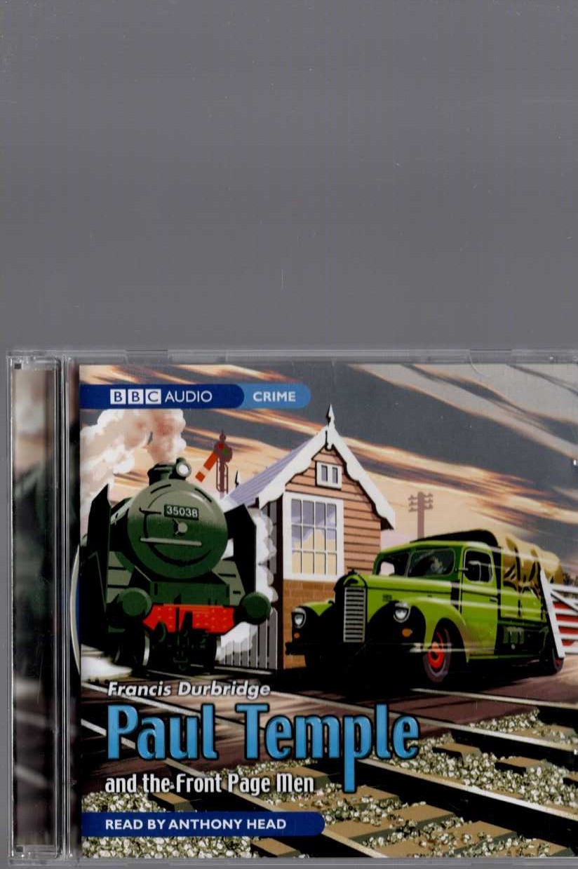 PAUL TEMPLE AND THE FRONT PAGE MEN front book cover image