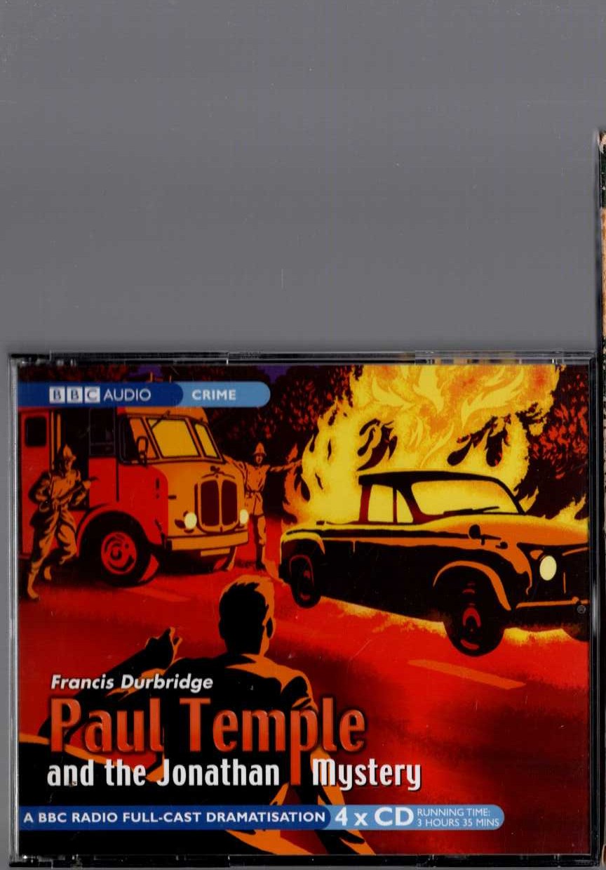 PAUL TEMPLE AND THE JONATHAN MYSTERY front book cover image