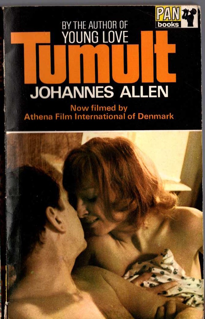 Johannes Allen  TUMULT (Film tie-in) front book cover image