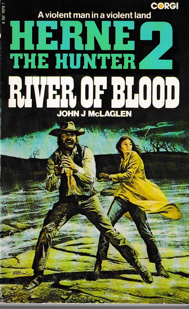 John McLaglen  HERNE THE HUNTER 2: RIVER OF BLOOD front book cover image