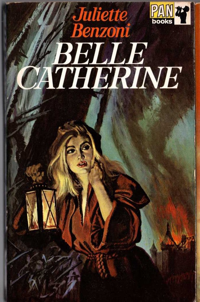 Juliette Benzoni  BELLE CATHERINE front book cover image