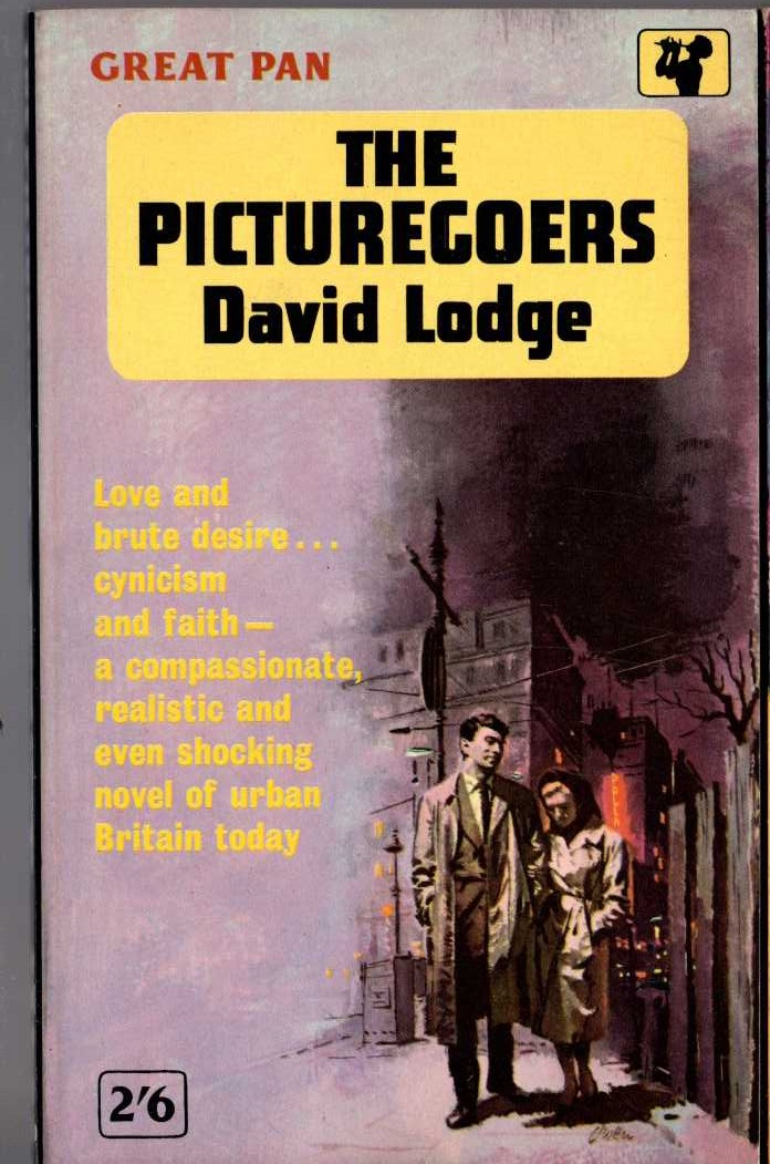 David Lodge  THE PICTUREGOERS front book cover image