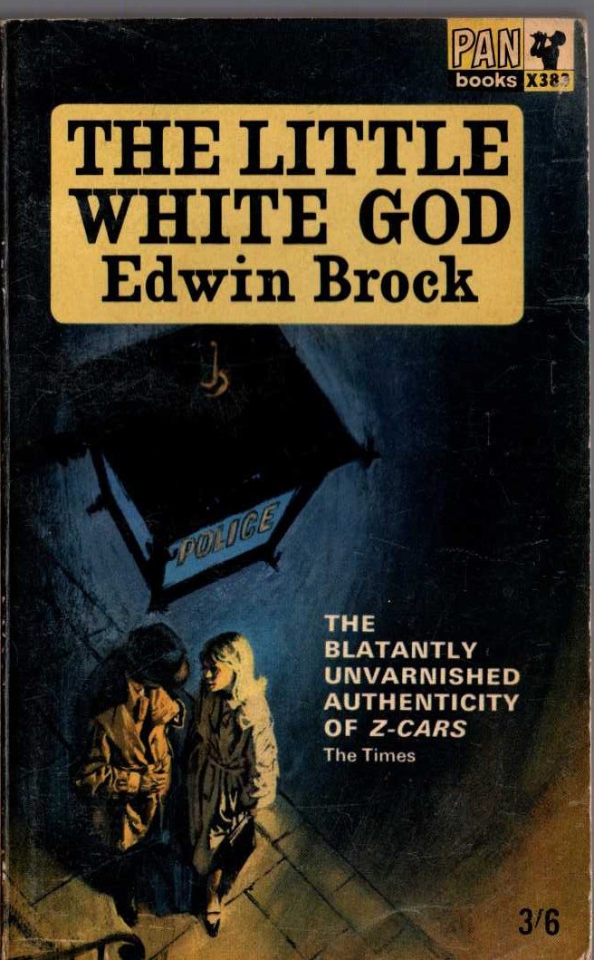 Edwin Brock  THE LITTLE WHITE GOD front book cover image