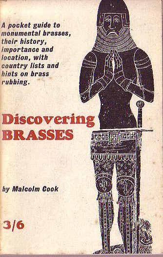 \ BRASSES, Discovering by Malcolm Cook front book cover image