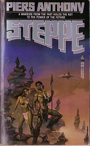 Piers Anthony  STEPPE front book cover image