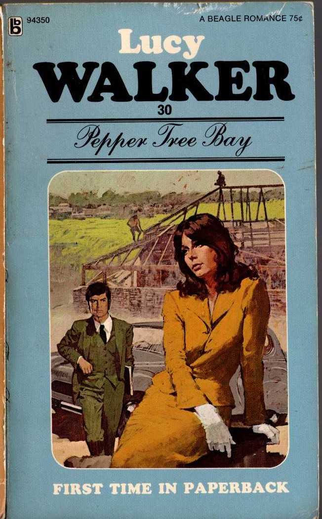 Lucy Walker  PEPPER TREE BAY front book cover image