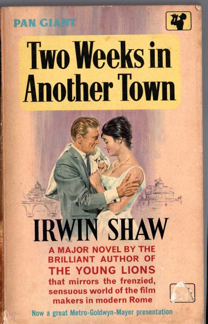Irwin Shaw  TWO WEEKS IN ANOTHER TOWN front book cover image