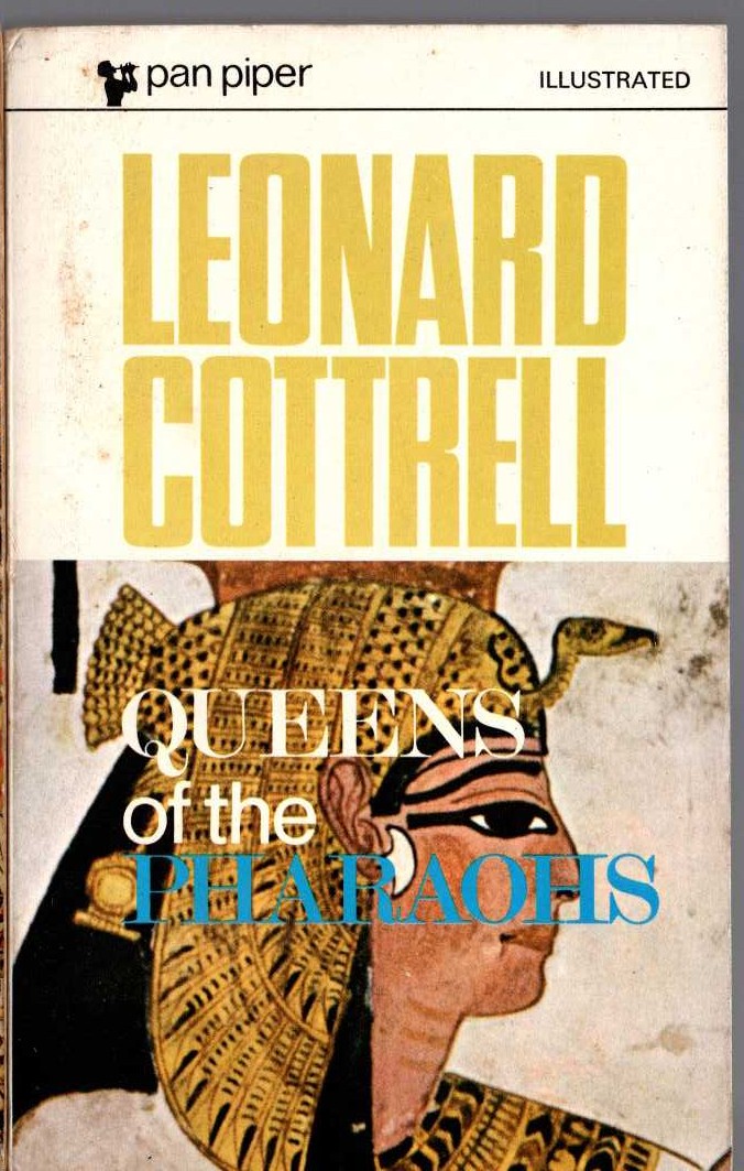 Leonard Cottrell  QUEENS OF THE PHARAOHS front book cover image