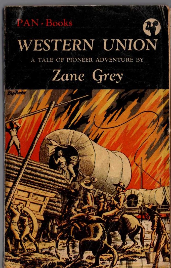 Zane Grey  WESTERN UNION front book cover image