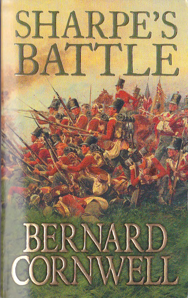 Bernard Cornwell  SHARPE'S BATTLE front book cover image