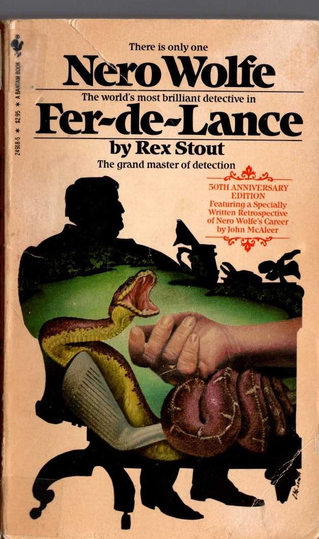 Rex Stout  FER-DE-LANCE front book cover image