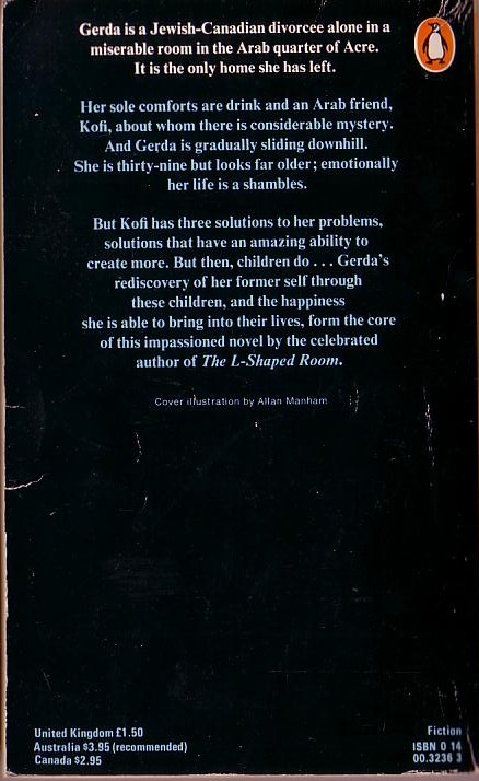 Mary Ingate  THE SOUND OF THE WEIR magnified rear book cover image