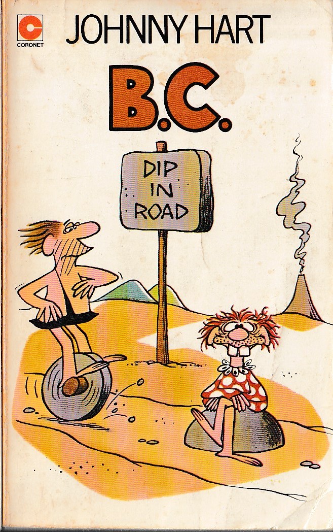 Johnny Hart  B.C. DIP IN THE ROAD front book cover image