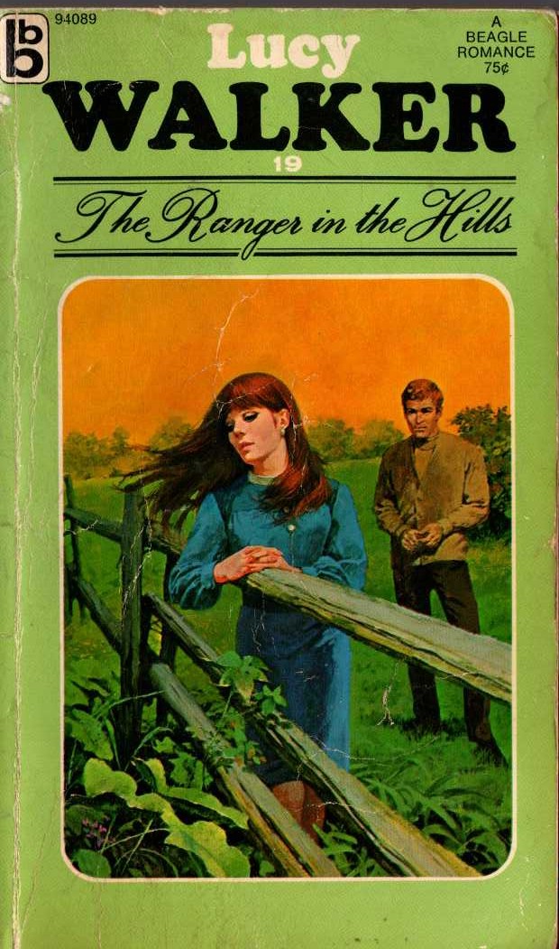 Lucy Walker  THE RANGER IN THE HILLS front book cover image