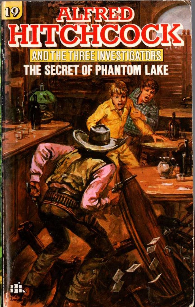 Alfred Hitchcock (introduces_The_Three_Investigators) THE SECRET OF PHANTOM LAKE front book cover image