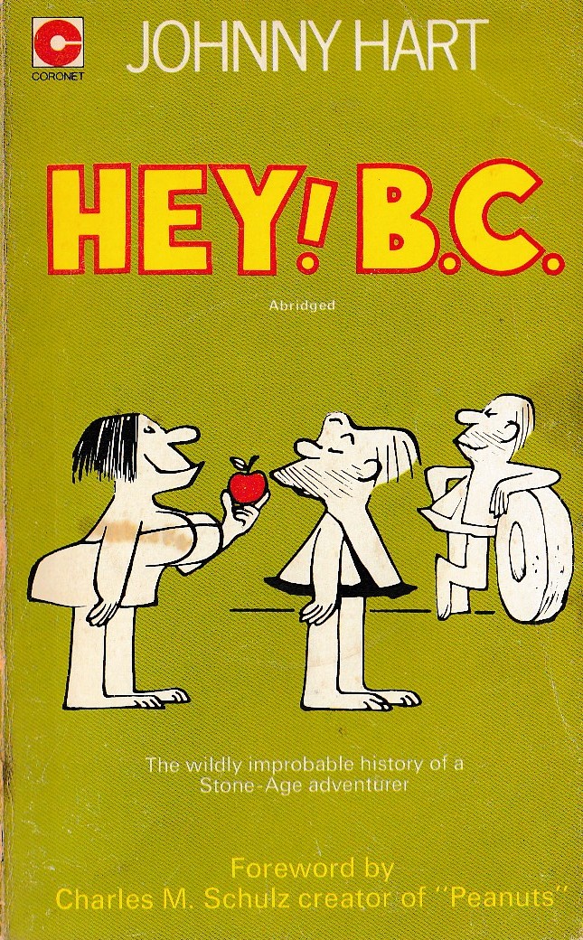 Johnny Hart  HEY! B.C. front book cover image