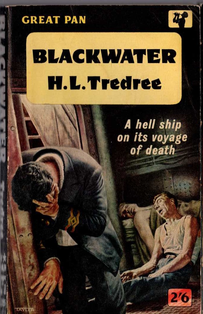 H.L. Tredree  BLACKWATER front book cover image