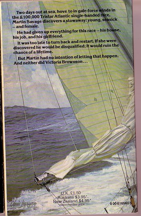 Antony Trew  SEA FEVER magnified rear book cover image