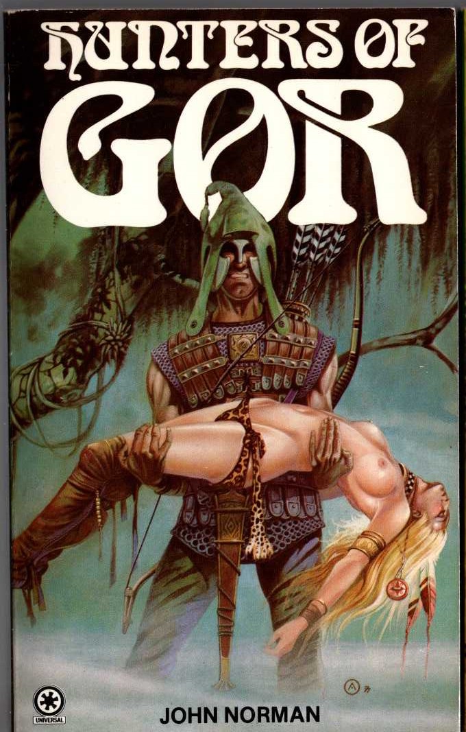 John Norman  HUNTERS OF GOR front book cover image
