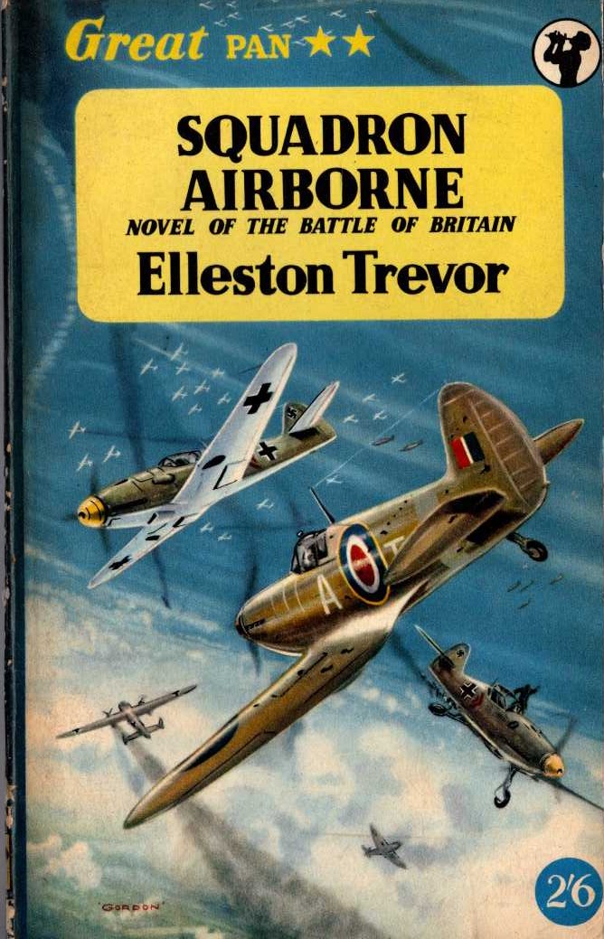 Elleston Trevor  SQUADRON AIRBORNE front book cover image