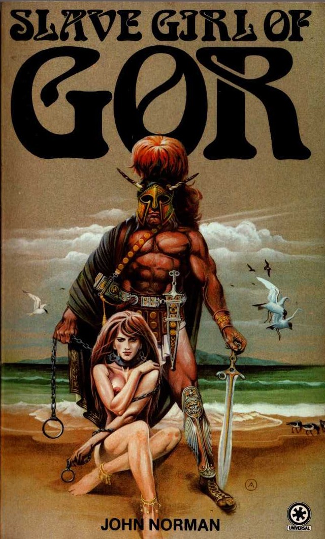 John Norman  SLAVE GIRL OR GOR front book cover image