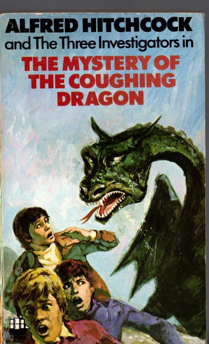 Alfred Hitchcock (introduces_The_Three_Investigators) THE MYSTERY OF THE COUGHING DRAGON front book cover image