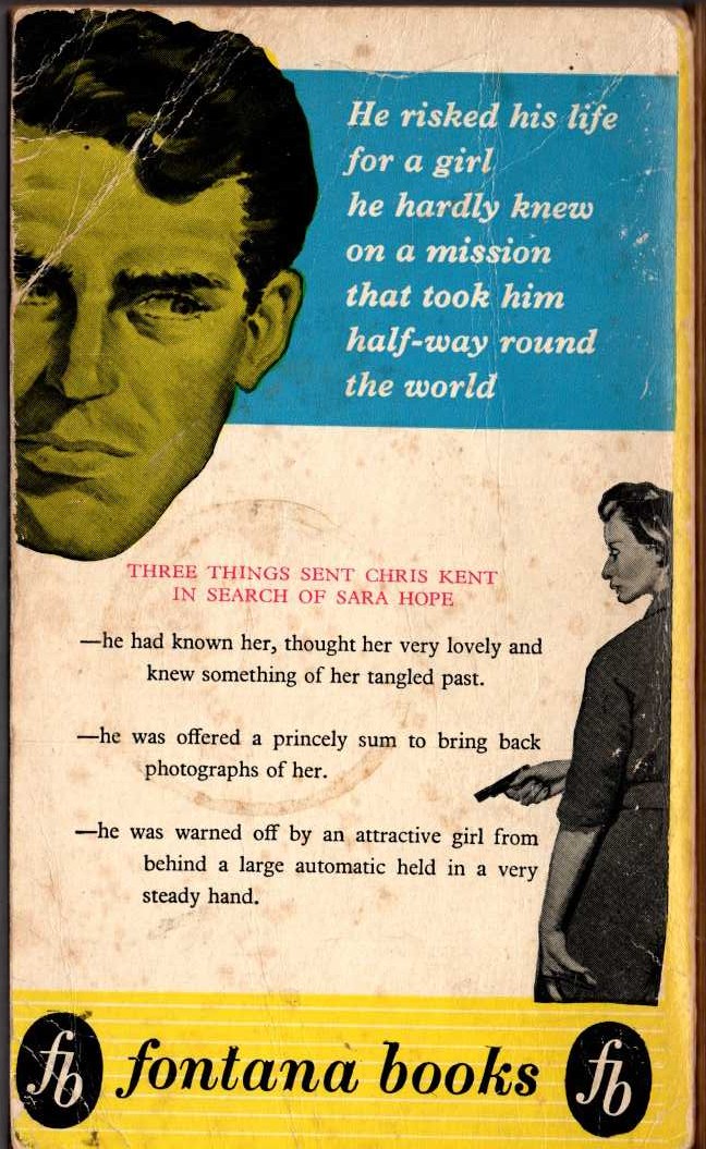 John Boswell  LOST GIRL magnified rear book cover image