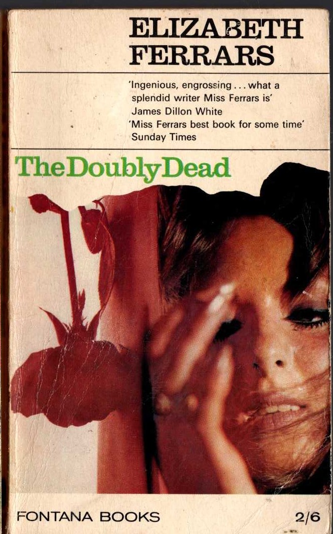 Elizabeth Ferrars  THE DOUBLY DEAD front book cover image
