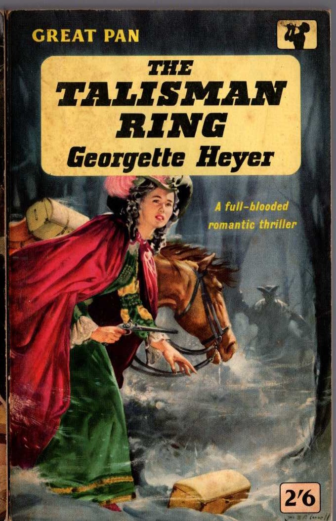 Georgette Heyer  THE TALISMAN RING front book cover image