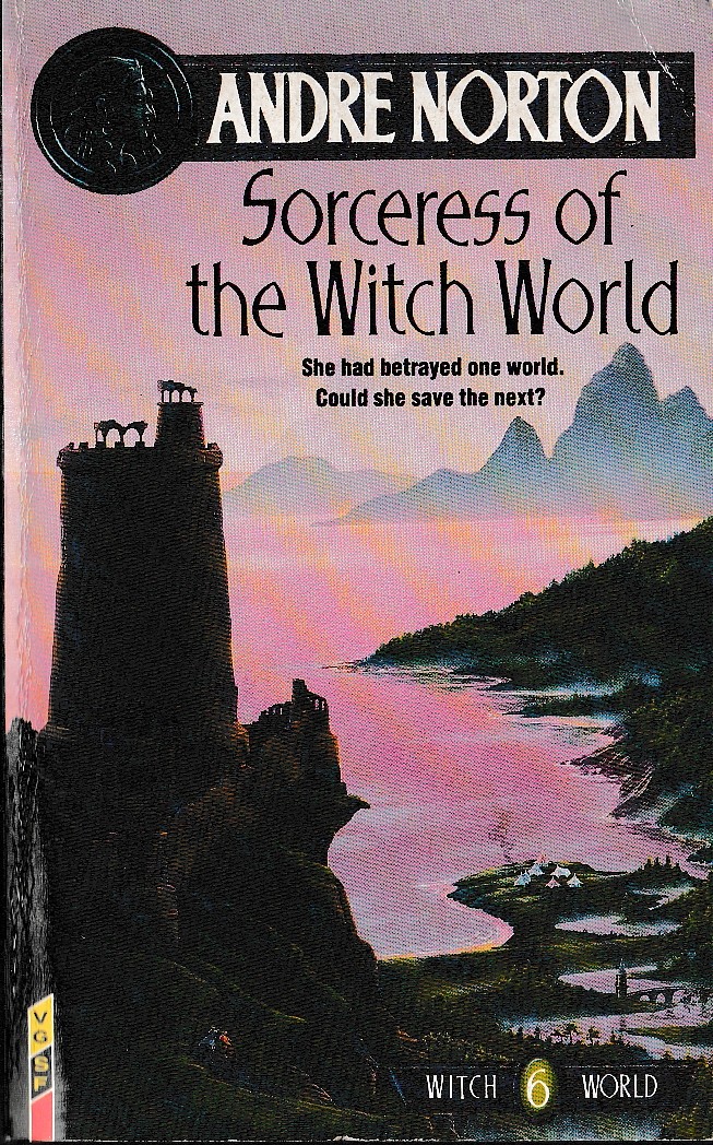 Andre Norton  SORCERESS OF THE WITCH WORLD front book cover image