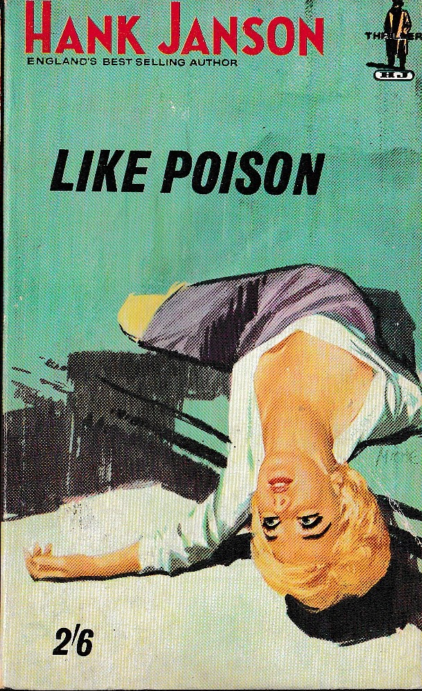 Hank Janson  LIKE POISON front book cover image