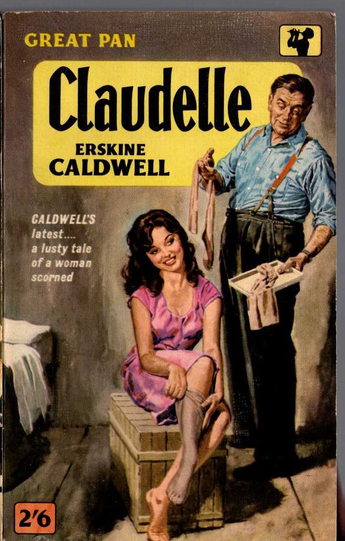 Erskine Caldwell  CLAUDELLE front book cover image