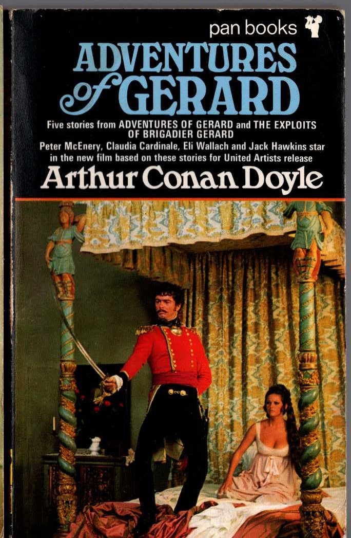 Arthur Conan Doyle  ADVENTURES OF GERARD (Film tie-in) front book cover image