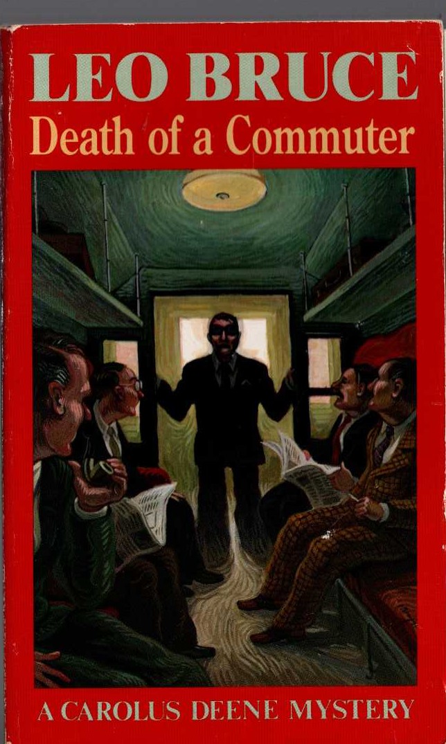 Leo Bruce  DEATH OF A COMMUTER front book cover image
