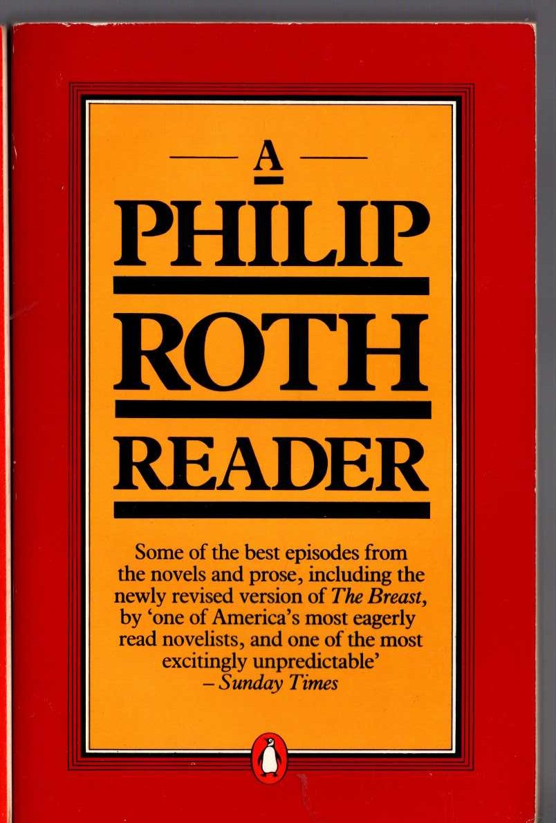 Philip Roth  A PHILIP ROTH READER front book cover image