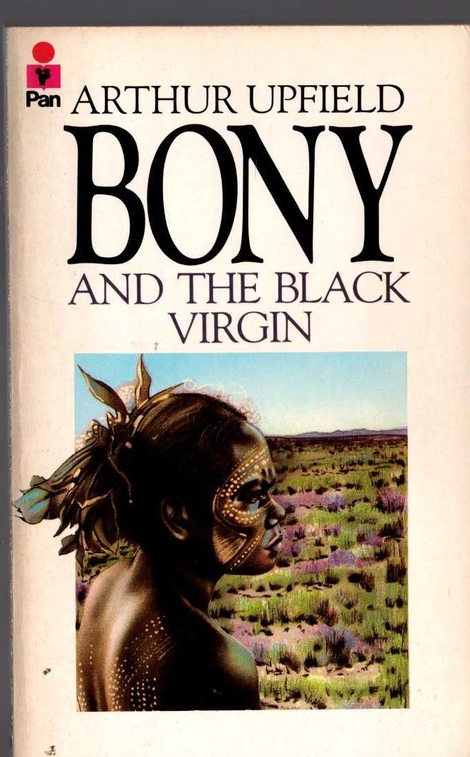 Arthur Upfield  BONY AND THE BLACK VIRGIN front book cover image