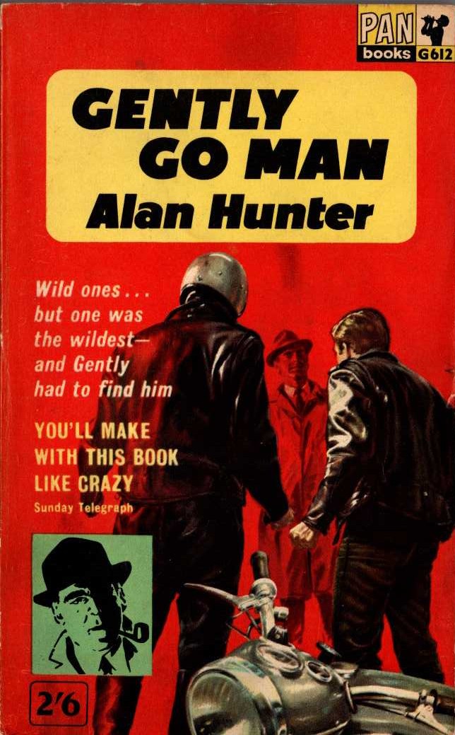 Alan Hunter  GENTLY GO MAN front book cover image