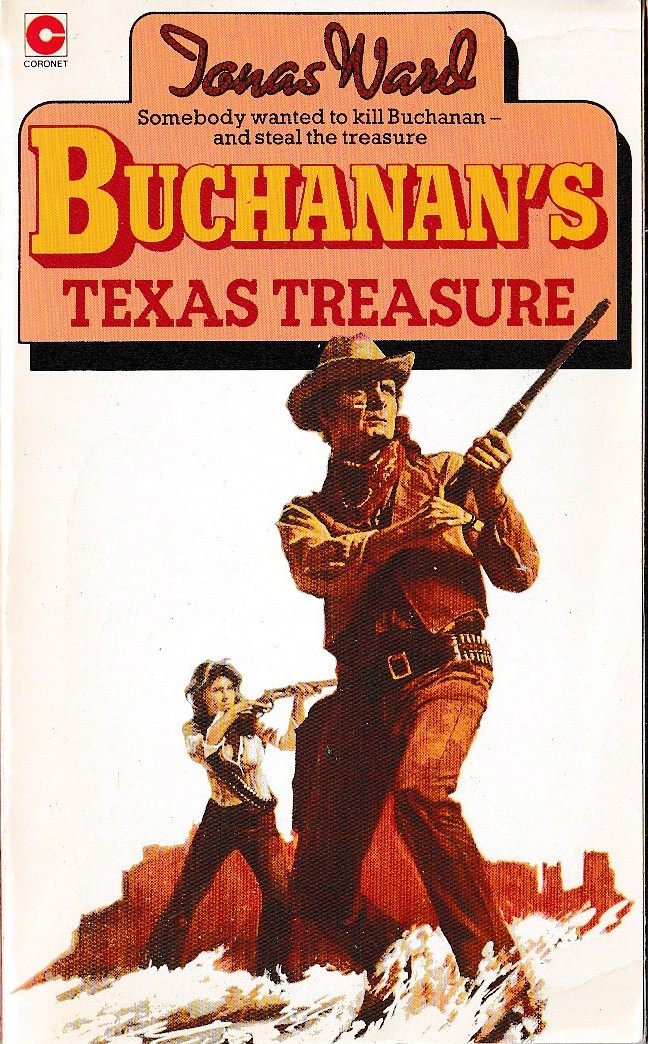 Jonas Ward  BUCHANAN'S TEXAS TREASURE front book cover image