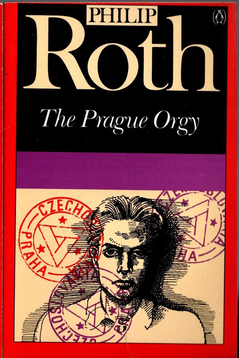Philip Roth  THE PRAGUE ORGY front book cover image