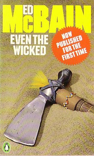 Ed McBain  EVEN THE WICKED front book cover image
